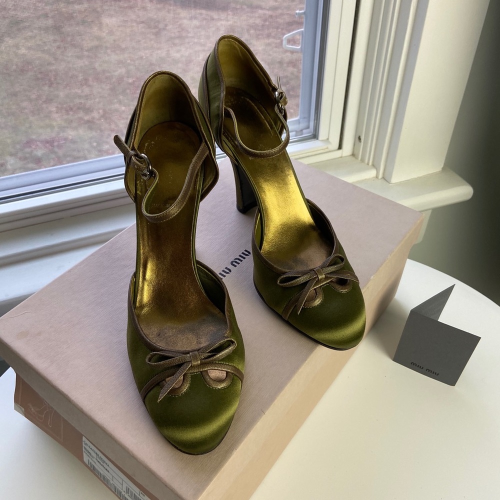 Stunning Miu Miu Mary Janes